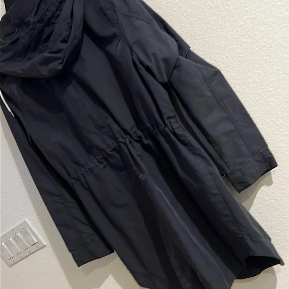 Old Navy Black Raincoat with Sleek Design and Professional Style - Picture 2 of 2